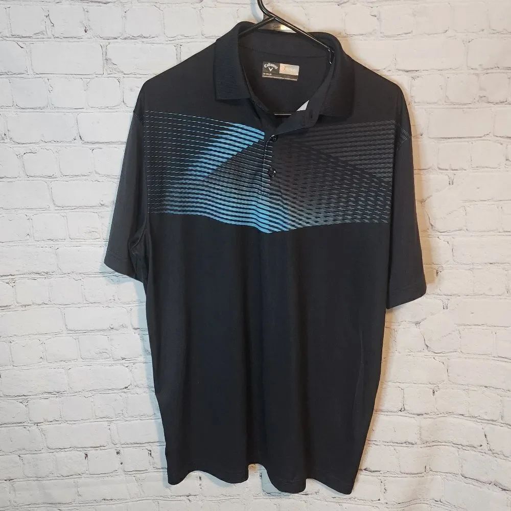 Men's Callaway "Opti-Dri" golf polo, size Medium